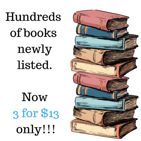 Books Other - All BOOKS are any 3 for $13 only plus shipping !!!!